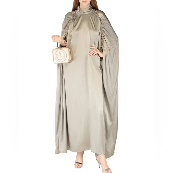 Gucci Blondie Gold Leather Top Handle Bag Rare Metallic Nappa - Picture 5 of 11